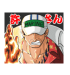 ONE PIECE 旧三大将スタンプ（個別スタンプ：1）