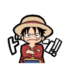 ともだちと描いたONE PIECE（個別スタンプ：1）