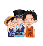 ともだちと描いたONE PIECE（個別スタンプ：2）