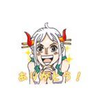 ONE PIECE ヤマト喜怒哀楽スタンプ（個別スタンプ：2）