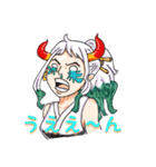 ONE PIECE ヤマト喜怒哀楽スタンプ（個別スタンプ：5）