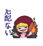 ONE PIECE 一味の手書きコメント風スタンプ（個別スタンプ：25）
