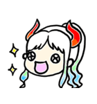 ONE PIECE ゆるかわ顔だけスタンプ（個別スタンプ：16）
