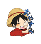 ONE  PIECEルフィとヤマトのスタンプ（個別スタンプ：2）