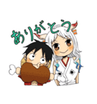 ONE  PIECEルフィとヤマトのスタンプ（個別スタンプ：3）
