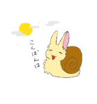 つむちゃんとくじちゃん（個別スタンプ：3）