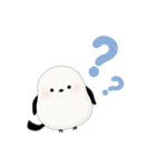 シマエナガずかん（個別スタンプ：4）