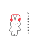 ローマ字うさぎ。（個別スタンプ：3）