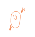手抜きにこちゃん (からふる)（個別スタンプ：1）