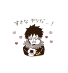 ONE PIECE ハートがいっぱいスタンプ（個別スタンプ：6）
