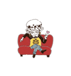 ONE PIECE ハートがいっぱいスタンプ（個別スタンプ：10）