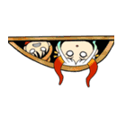 ONE PIECE  ヤマト坊ちゃんと周りの人達（個別スタンプ：2）