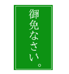 自由に動き回るピクト氏。（個別スタンプ：7）