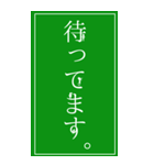 自由に動き回るピクト氏。（個別スタンプ：8）