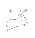 うさぎのいる日常 夏（個別スタンプ：3）