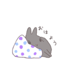 うさぎのいる日常 夏（個別スタンプ：7）