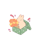 うさぎのいる日常 夏（個別スタンプ：11）