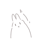うさぎのいる日常 夏（個別スタンプ：23）