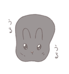 うさぎのいる日常 夏（個別スタンプ：24）