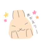 うさぎのいる日常 夏（個別スタンプ：26）
