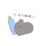 うさぎのいる日常 夏（個別スタンプ：32）