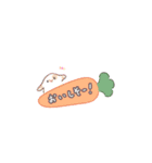 うさぎのいる日常 夏（個別スタンプ：35）