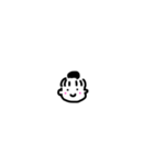 ゆるめお団子女子(small)（個別スタンプ：1）