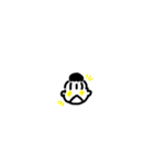 ゆるめお団子女子(small)（個別スタンプ：2）
