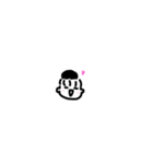 ゆるめお団子女子(small)（個別スタンプ：7）