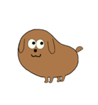 まめいぬ。（個別スタンプ：1）