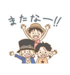 ASLスタンプ♪ - ONE PIECE（個別スタンプ：10）