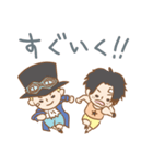 ASLスタンプ♪ - ONE PIECE（個別スタンプ：14）