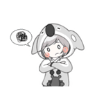 コアラパーカーちゃん1（個別スタンプ：6）