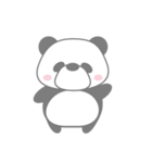 手書きパンダのパンくん(シンプル文字なし)（個別スタンプ：2）