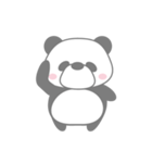 手書きパンダのパンくん(シンプル文字なし)（個別スタンプ：3）