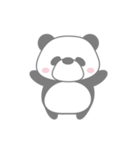手書きパンダのパンくん(シンプル文字なし)（個別スタンプ：4）