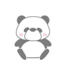 手書きパンダのパンくん(シンプル文字なし)（個別スタンプ：6）