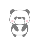 手書きパンダのパンくん(シンプル文字なし)（個別スタンプ：8）