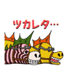 ONE PIECE かわいい動物・珍獣スタンプ（個別スタンプ：34）