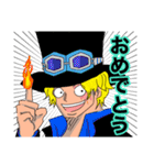 ONE PIECE 三船長と海軍・猛者のご連絡（個別スタンプ：20）