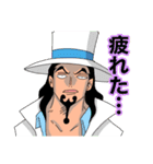 ONE PIECE 三船長と海軍・猛者のご連絡（個別スタンプ：27）