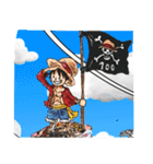 ONE PIECE 色々スタンプ（個別スタンプ：17）