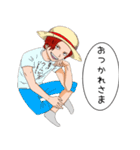 ONE PIECE シャンクスだけのスタンプ（個別スタンプ：6）