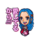 ONE PIECE けんちゃんのスタンプ③ GIRLS編（個別スタンプ：3）