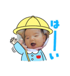 昭和の風景画シンプル子供（個別スタンプ：3）