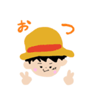 ONE PIECE × みよし 3（個別スタンプ：3）