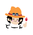 ONE PIECE × みよし 3（個別スタンプ：25）