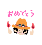 ONE PIECE × みよし 3（個別スタンプ：26）