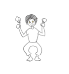愉快ボーイ達（個別スタンプ：7）