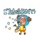 ONE PIECE▷お祝いスタンプ（個別スタンプ：15）